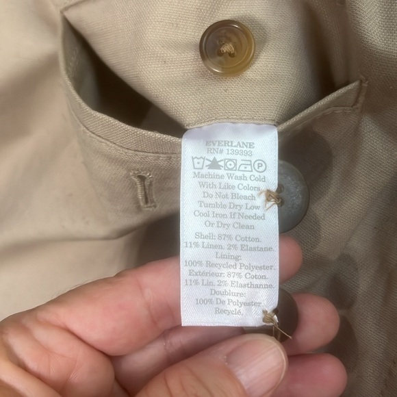 Everlane The Casual Blazer Tan Size 36 - Picture 8 of 10
